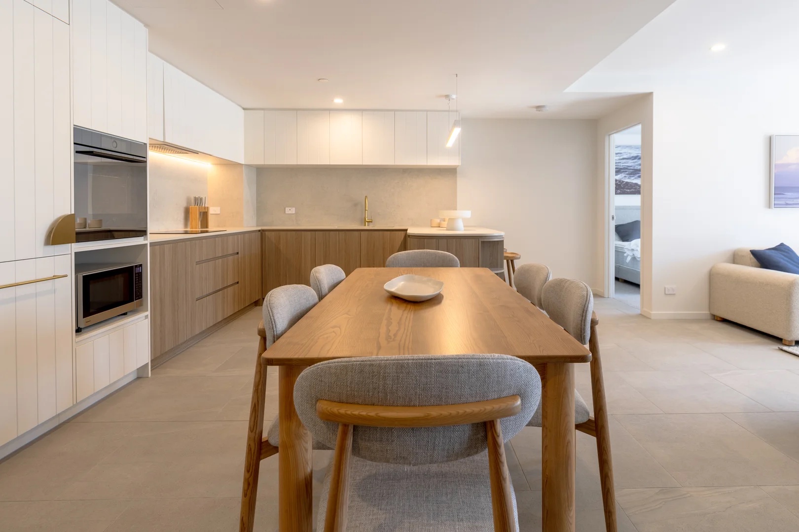 Furnished interior